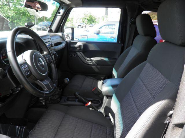 2012 BLACK Jeep Wrangler Sport (1C4AJWAG8CL) with an 3.6L V6 engine, 5SP transmission, located at 15520 McMullen Hwy SW, Belair, MD, 21502, (301) 729-3700, 39.581375, -78.846451 - Photo#1