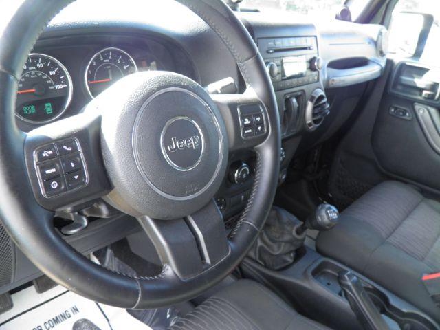 2012 BLACK Jeep Wrangler Sport (1C4AJWAG8CL) with an 3.6L V6 engine, 5SP transmission, located at 15520 McMullen Hwy SW, Belair, MD, 21502, (301) 729-3700, 39.581375, -78.846451 - Photo#2