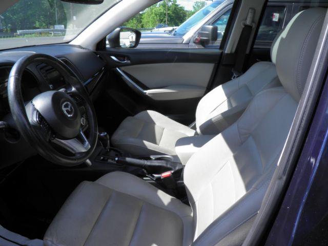 2013 BLUE Mazda CX-5 Grand Touring (JM3KE4DE2D0) with an 2.4L L4 engine, AT transmission, located at 15520 McMullen Hwy SW, Belair, MD, 21502, (301) 729-3700, 39.581375, -78.846451 - Photo#1