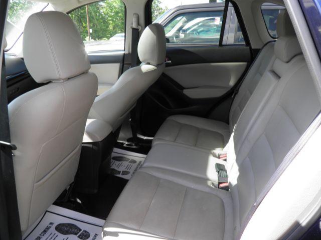 2013 BLUE Mazda CX-5 Grand Touring (JM3KE4DE2D0) with an 2.4L L4 engine, AT transmission, located at 15520 McMullen Hwy SW, Belair, MD, 21502, (301) 729-3700, 39.581375, -78.846451 - Photo#3