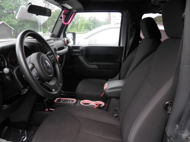 2014 SILVER Jeep Wrangler Sport (1C4AJWAG7EL) with an 3.6L V6 engine, AT transmission, located at 15520 McMullen Hwy SW, Belair, MD, 21502, (301) 729-3700, 39.581375, -78.846451 - Photo#1