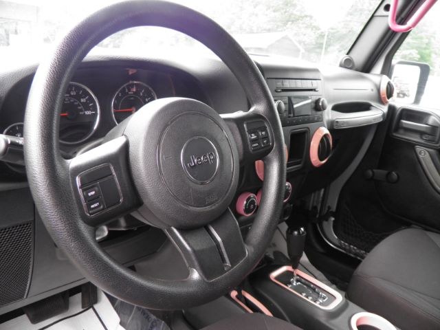 2014 SILVER Jeep Wrangler Sport (1C4AJWAG7EL) with an 3.6L V6 engine, AT transmission, located at 15520 McMullen Hwy SW, Belair, MD, 21502, (301) 729-3700, 39.581375, -78.846451 - Photo#2