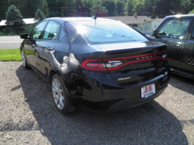 2013 BLACK Dodge Dart SXT (1C3CDFBA0DD) , AT transmission, located at 19521 New George's Creek Rd SW, Barton, MD, 21521, (301) 463-2404, 39.524323, -79.017906 - Photo#4