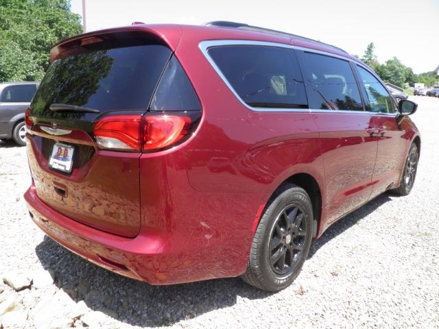 2020 RED Chrysler Voyager LXI (2C4RC1DG5LR) with an 3.6L V6 engine, AT transmission, located at 19521 New George's Creek Rd SW, Barton, MD, 21521, (301) 463-2404, 39.524323, -79.017906 - Photo#5