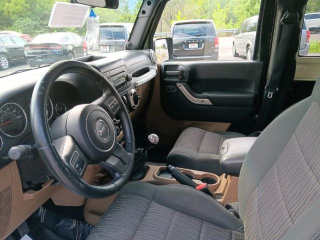 2011 GREEN Jeep Wrangler Sahara (1J4AA5D10BL) with an 3.8 V6 engine, AT transmission, located at 15520 McMullen Hwy SW, Belair, MD, 21502, (301) 729-3700, 39.581375, -78.846451 - Photo#1