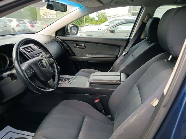 2012 BLUE Mazda CX-9 Sport (JM3TB3BV5C0) with an 3.7L V6 engine, AT transmission, located at 15520 McMullen Hwy SW, Belair, MD, 21502, (301) 729-3700, 39.581375, -78.846451 - Photo#1