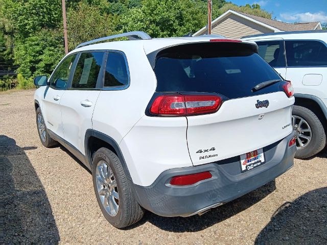 2014 WHITE Jeep Cherokee Limited (1C4PJMDB8EW) with an 3.2L V6 engine, AT transmission, located at 19521 New George's Creek Rd SW, Barton, MD, 21521, (301) 463-2404, 39.524323, -79.017906 - Photo#4
