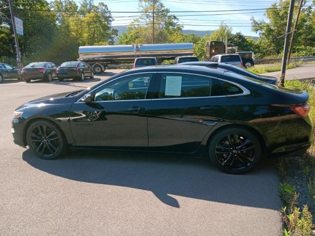 2022 BLACK Chevrolet Malibu FWD LT (1G1ZD5ST9NF) with an 1.5L 4 engine, AT transmission, located at 15520 McMullen Hwy SW, Belair, MD, 21502, (301) 729-3700, 39.581375, -78.846451 - Photo#3