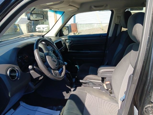 2017 BLACK Jeep Patriot Latitude FWD (1C4NJPFA2HD) with an 2.4L L4 engine, located at 19521 New George's Creek Rd SW, Barton, MD, 21521, (301) 463-2404, 39.524323, -79.017906 - Photo#1