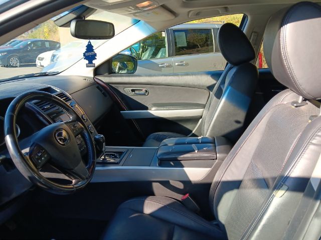 2014 BLUE Mazda CX-9 Grand Touring AWD (JM3TB3DVXE0) with an 3.7L V6 engine, AT transmission, located at 15520 McMullen Hwy SW, Belair, MD, 21502, (301) 729-3700, 39.581375, -78.846451 - Photo#1