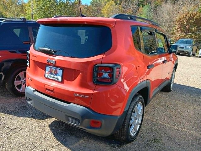 2021 ORANGE Jeep Renegade Sport (ZACNJDABXMP) with an 2.4L L4 engine, located at 19521 New George's Creek Rd SW, Barton, MD, 21521, (301) 463-2404, 39.524323, -79.017906 - Photo#4