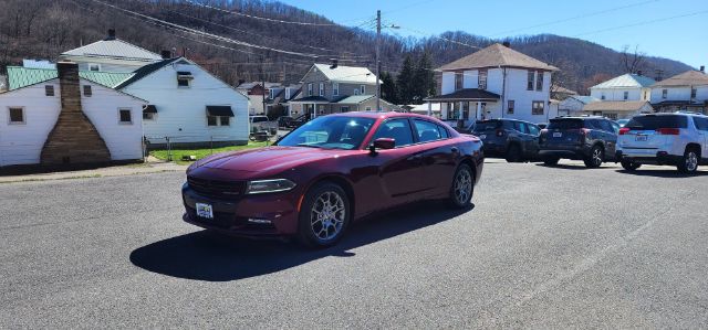 2017 RED /Black Dodge Charger SXT AWD (2C3CDXJG2HH) with an 3.6L V6 engine, AT transmission, located at 15520 McMullen Hwy SW, Belair, MD, 21502, (301) 729-3700, 39.581375, -78.846451 - Photo#2