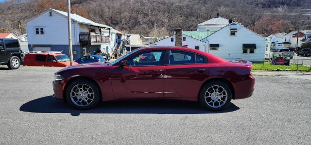 2017 RED /Black Dodge Charger SXT AWD (2C3CDXJG2HH) with an 3.6L V6 engine, AT transmission, located at 15520 McMullen Hwy SW, Belair, MD, 21502, (301) 729-3700, 39.581375, -78.846451 - Photo#3