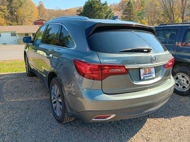 2014 GRAY Acura MDX Technology Package (5FRYD4H4XEB) with an 3.5L V6 engine, AT transmission, located at 19521 New George's Creek Rd SW, Barton, MD, 21521, (301) 463-2404, 39.524323, -79.017906 - Photo#5
